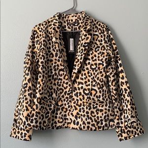 Nasty Gal leopard blazer!